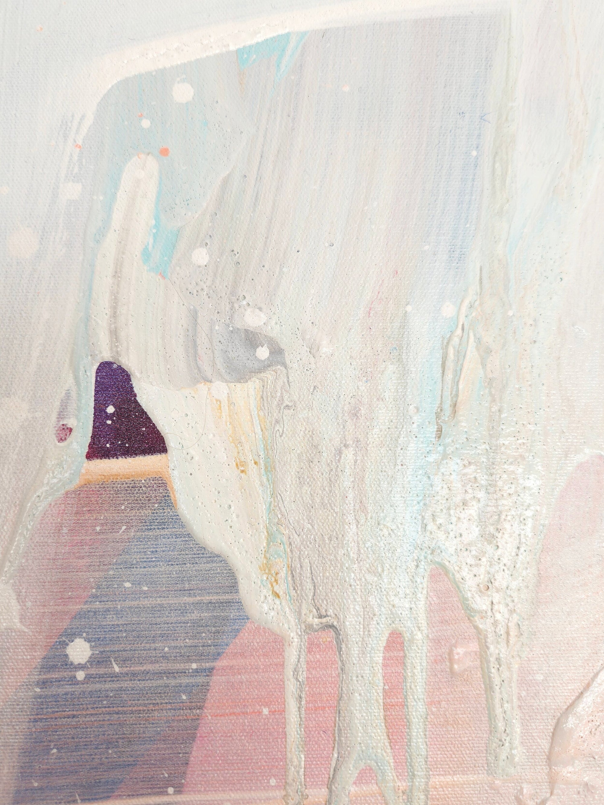 No Tears in my Champagne - Original Painting