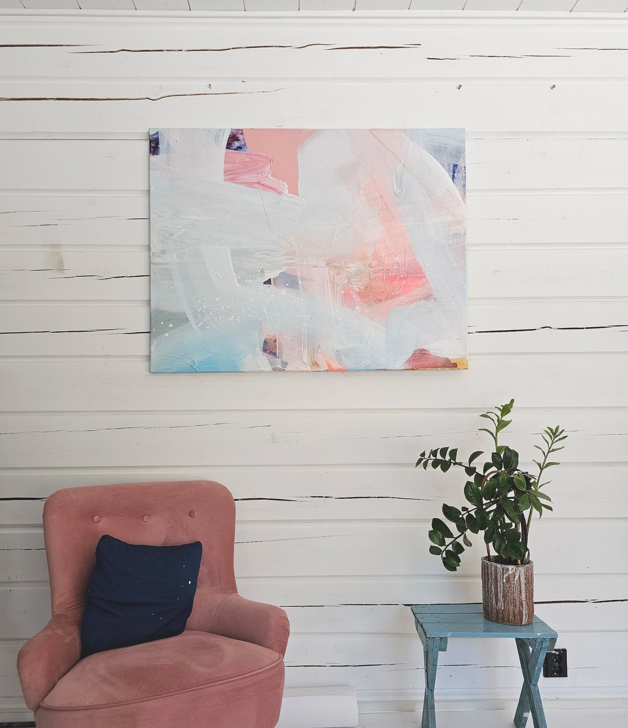 No Tears in my Champagne - Original Painting