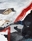 Soul Paths Clashing Into One - Original Painting