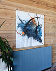 Looking Over the Edge of My Mind - Original Painting