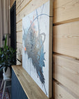 Looking Over the Edge of My Mind - Original Painting