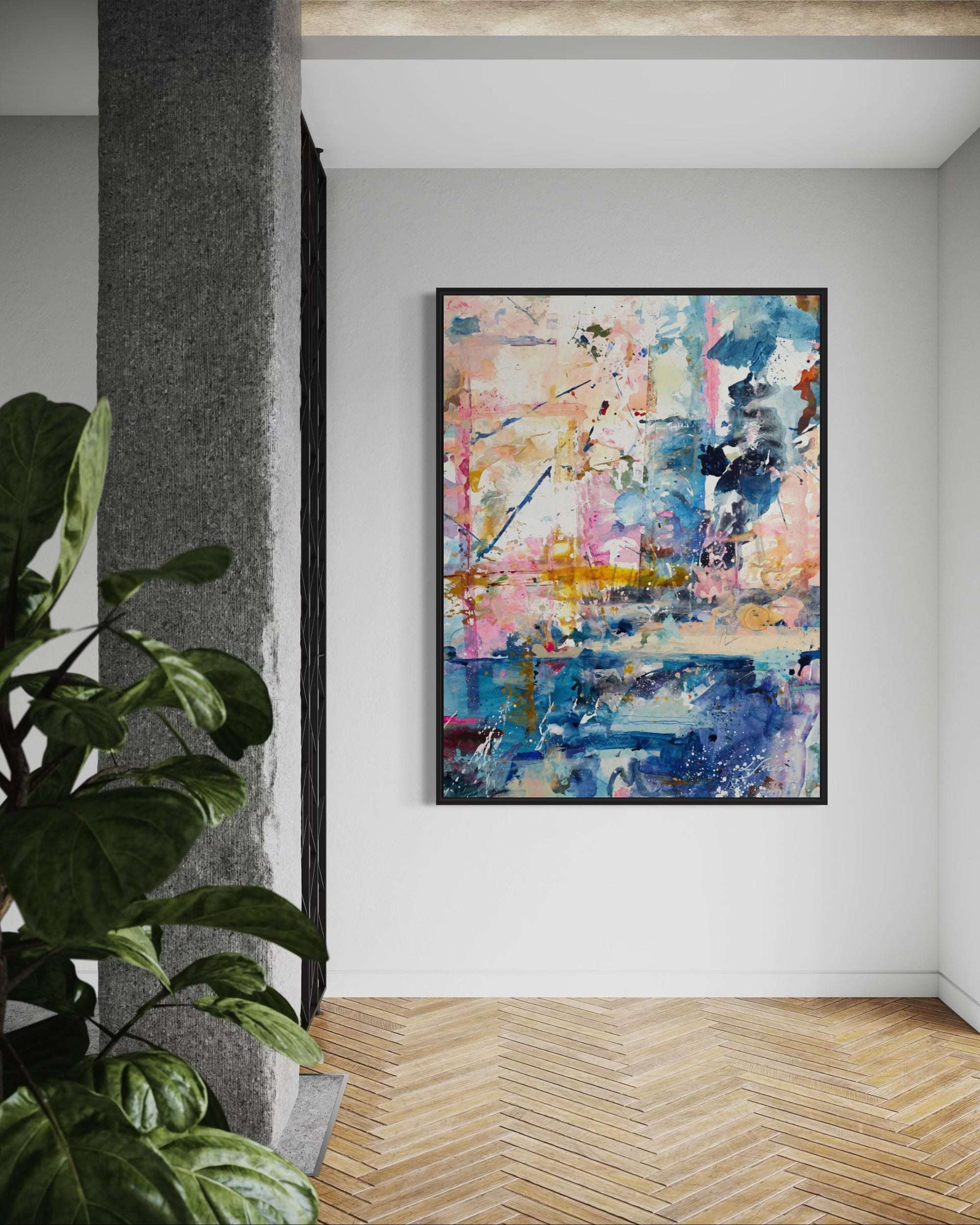 Blue Moon - LIMITED EDITION Canvas Print