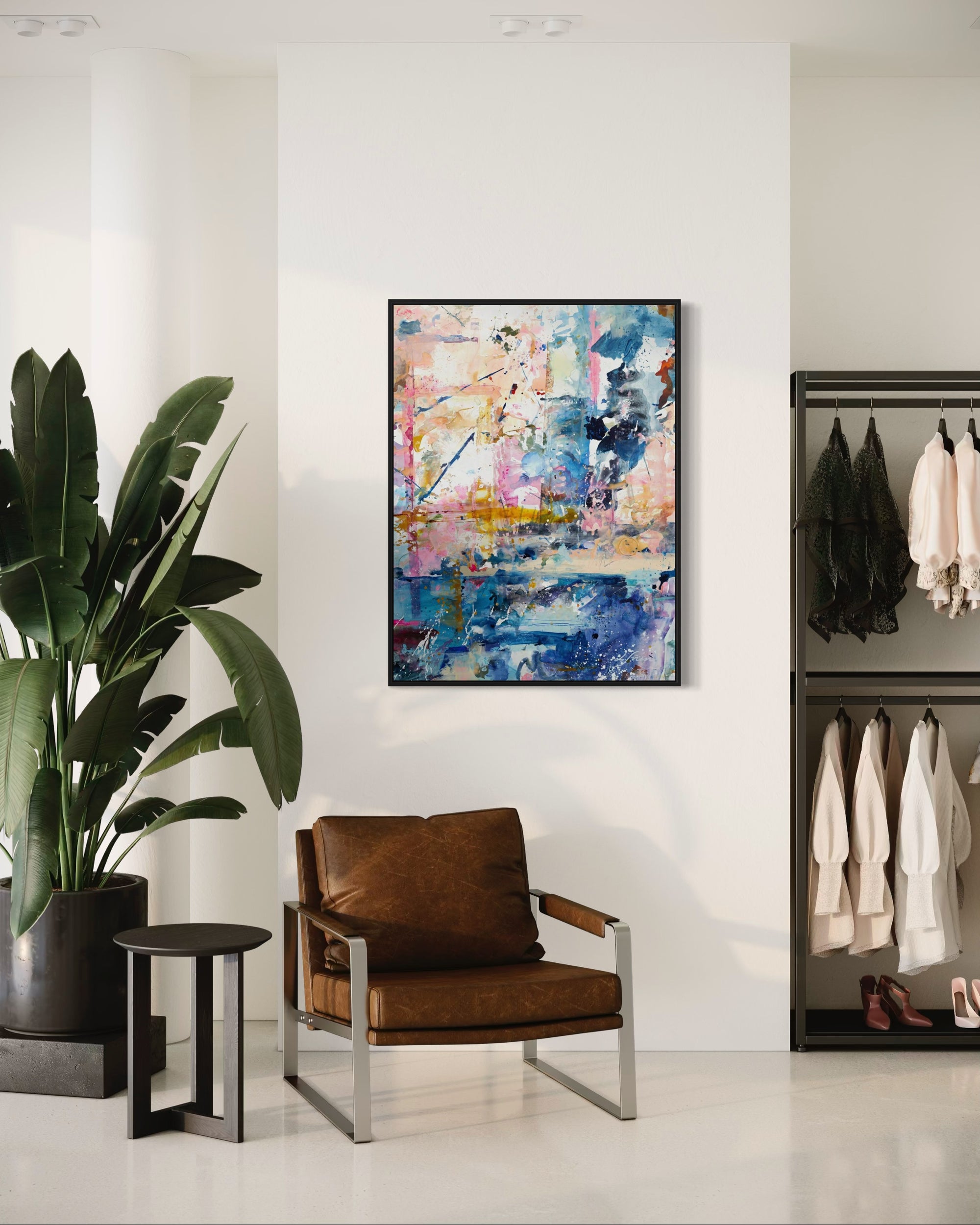 Blue Moon - LIMITED EDITION Canvas Print