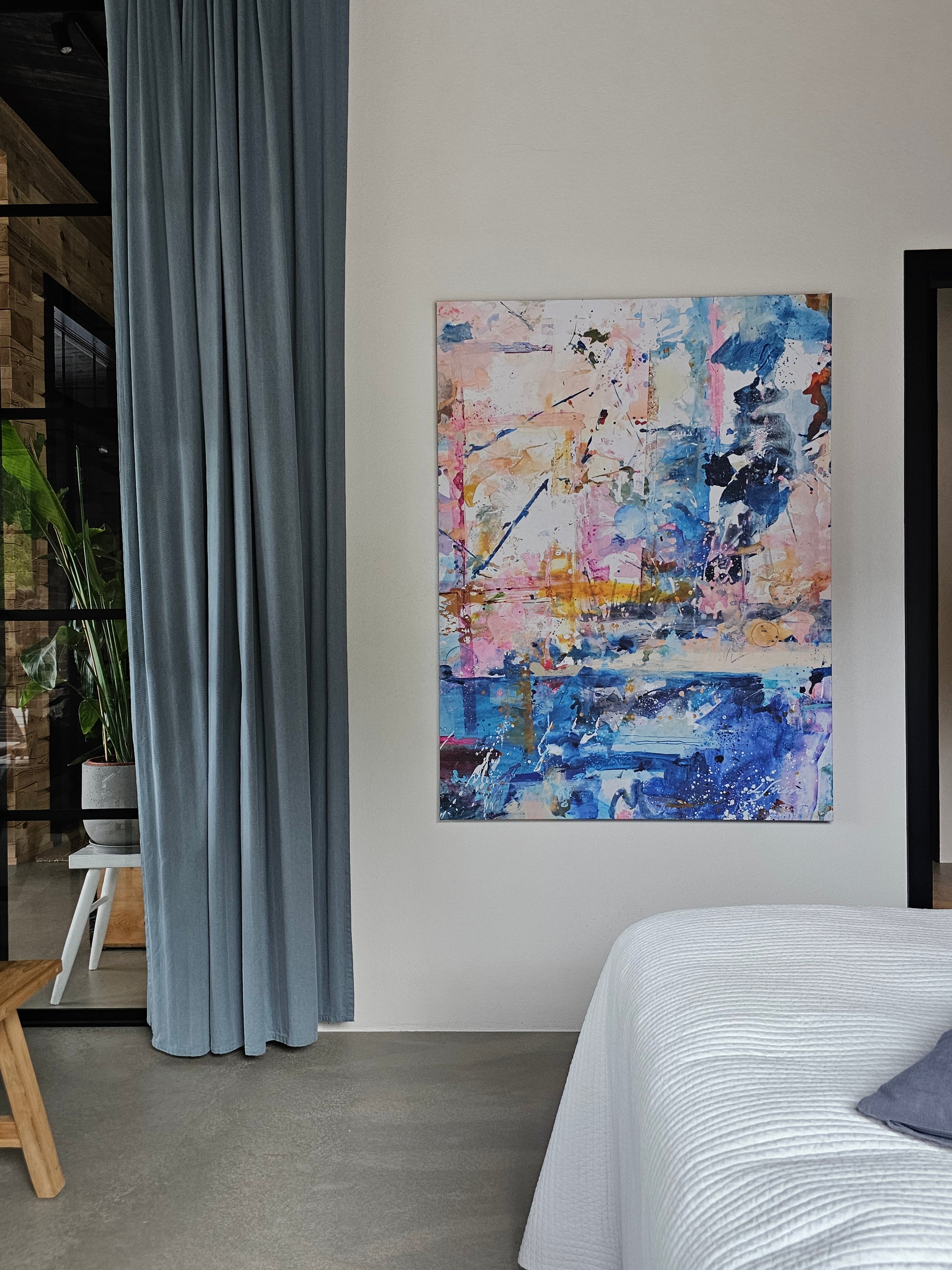 Blue Moon - LIMITED EDITION Canvas Print