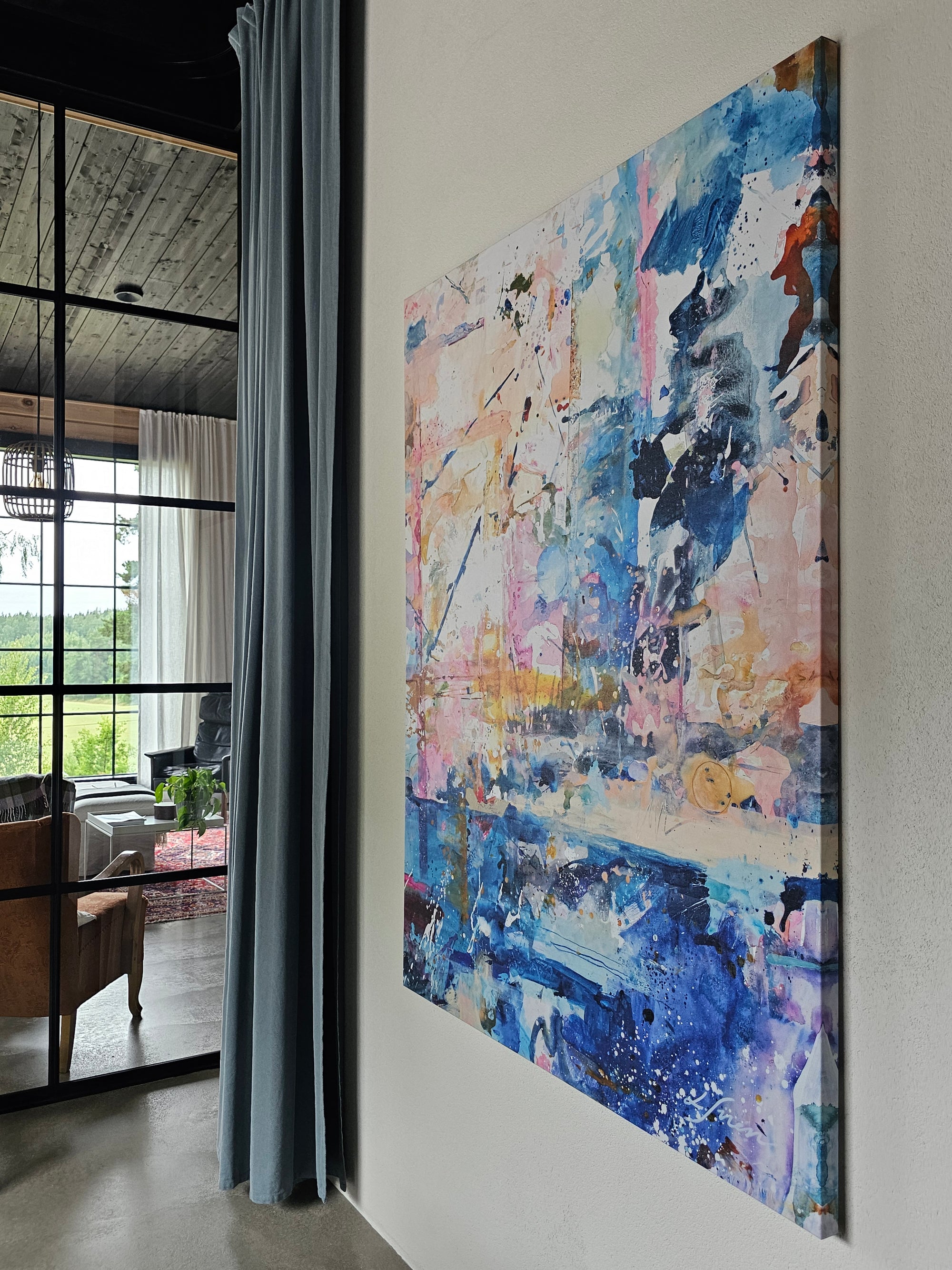 Blue Moon - LIMITED EDITION Canvas Print