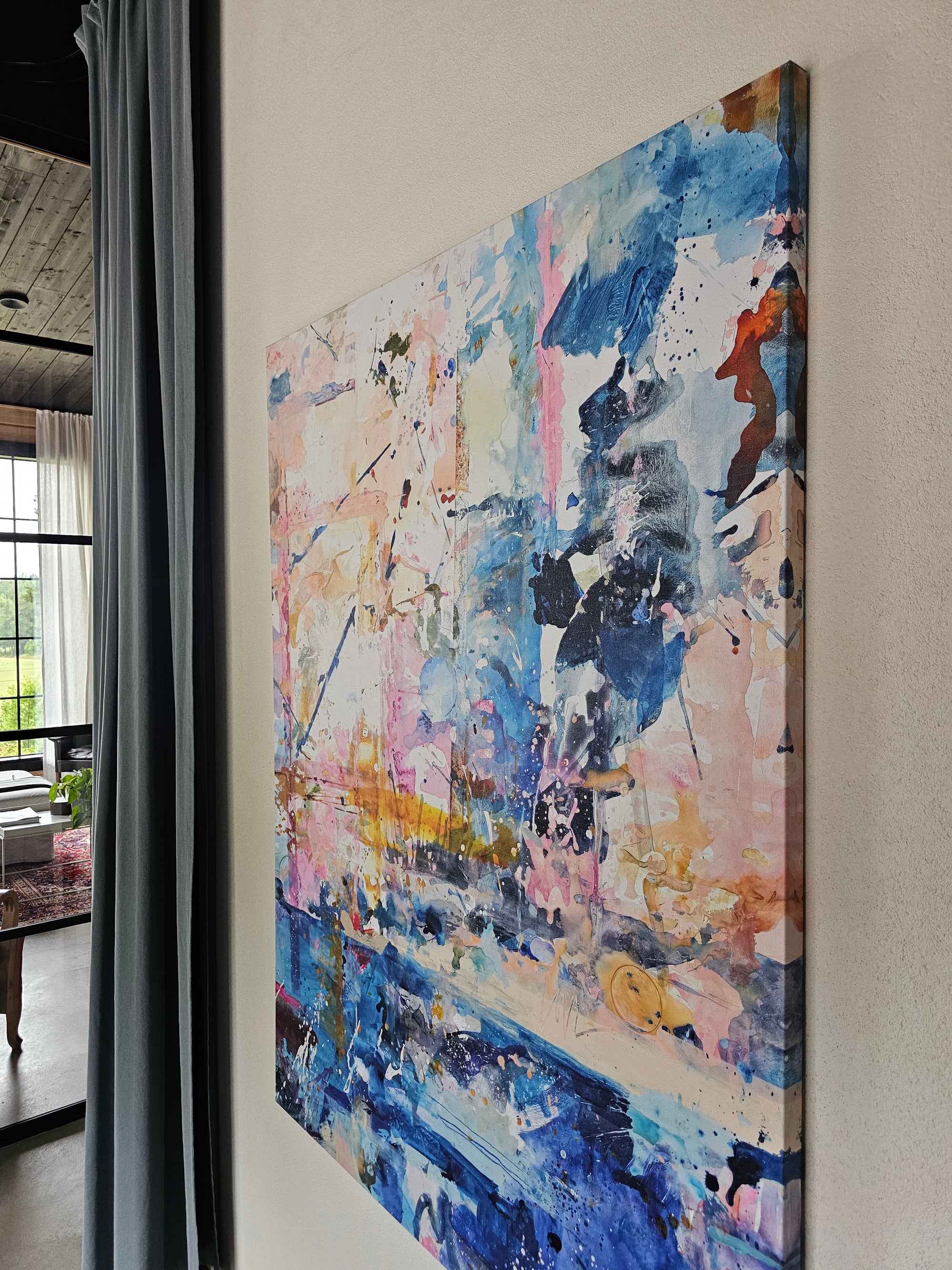 Blue Moon - LIMITED EDITION Canvas Print