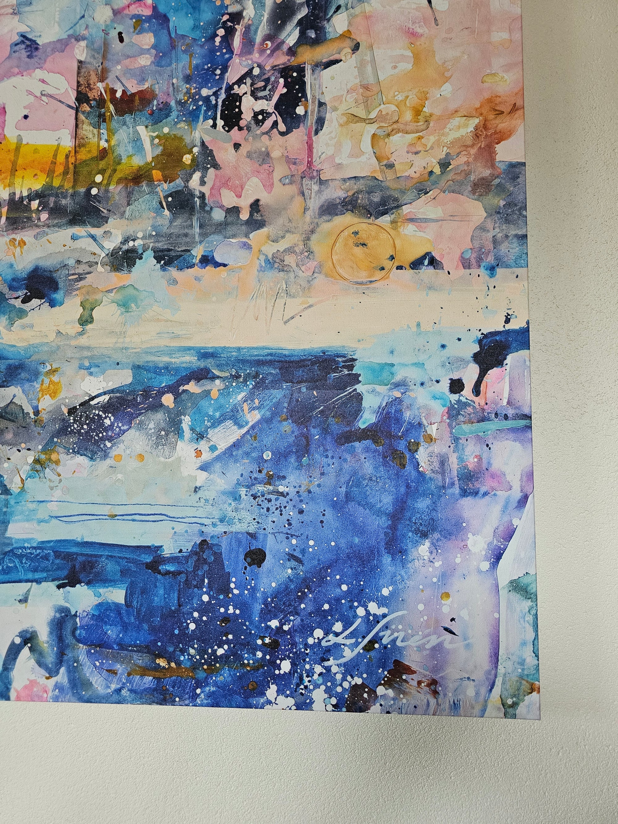 Blue Moon - LIMITED EDITION Canvas Print