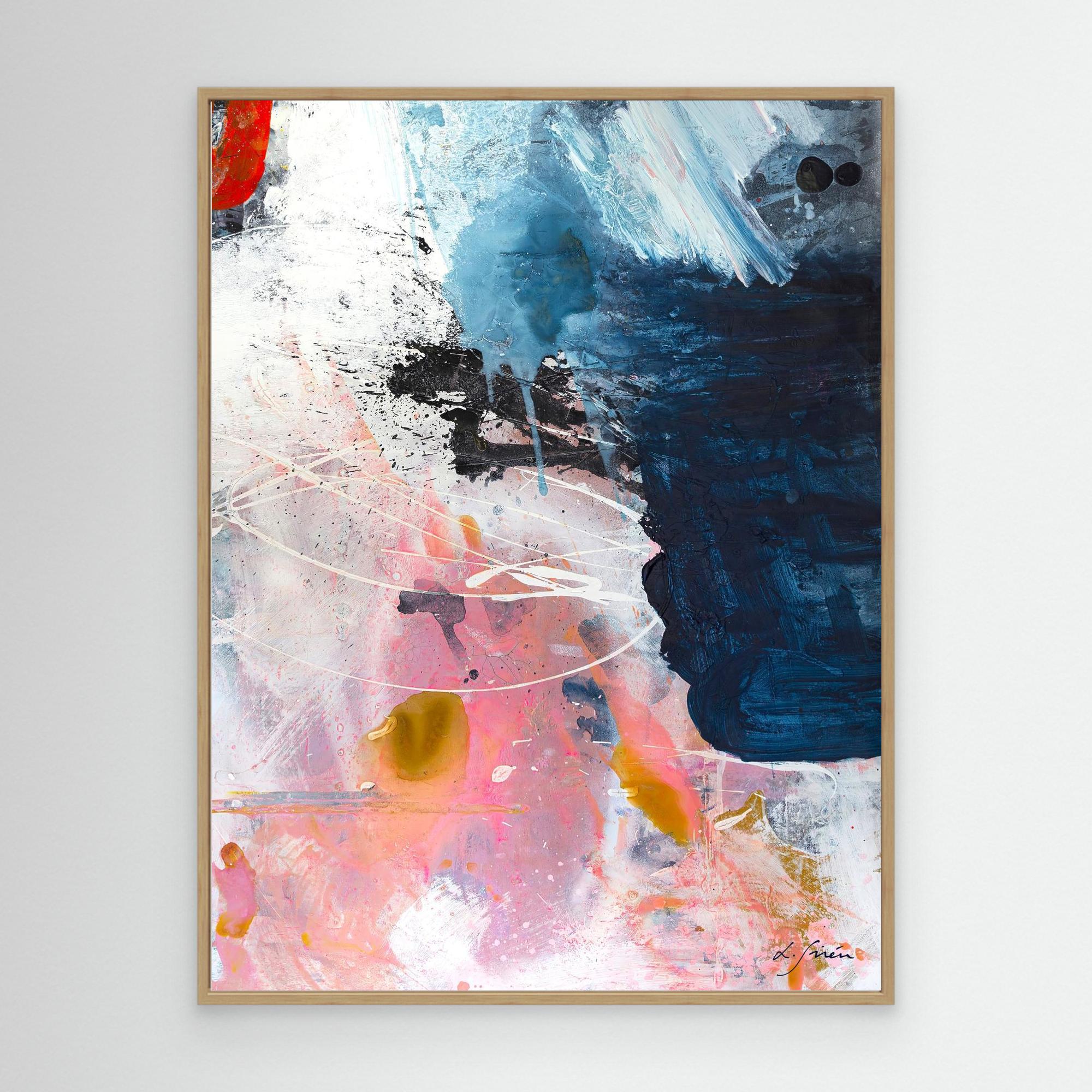 Wine Flies When You're Having Fun - Canvas Print