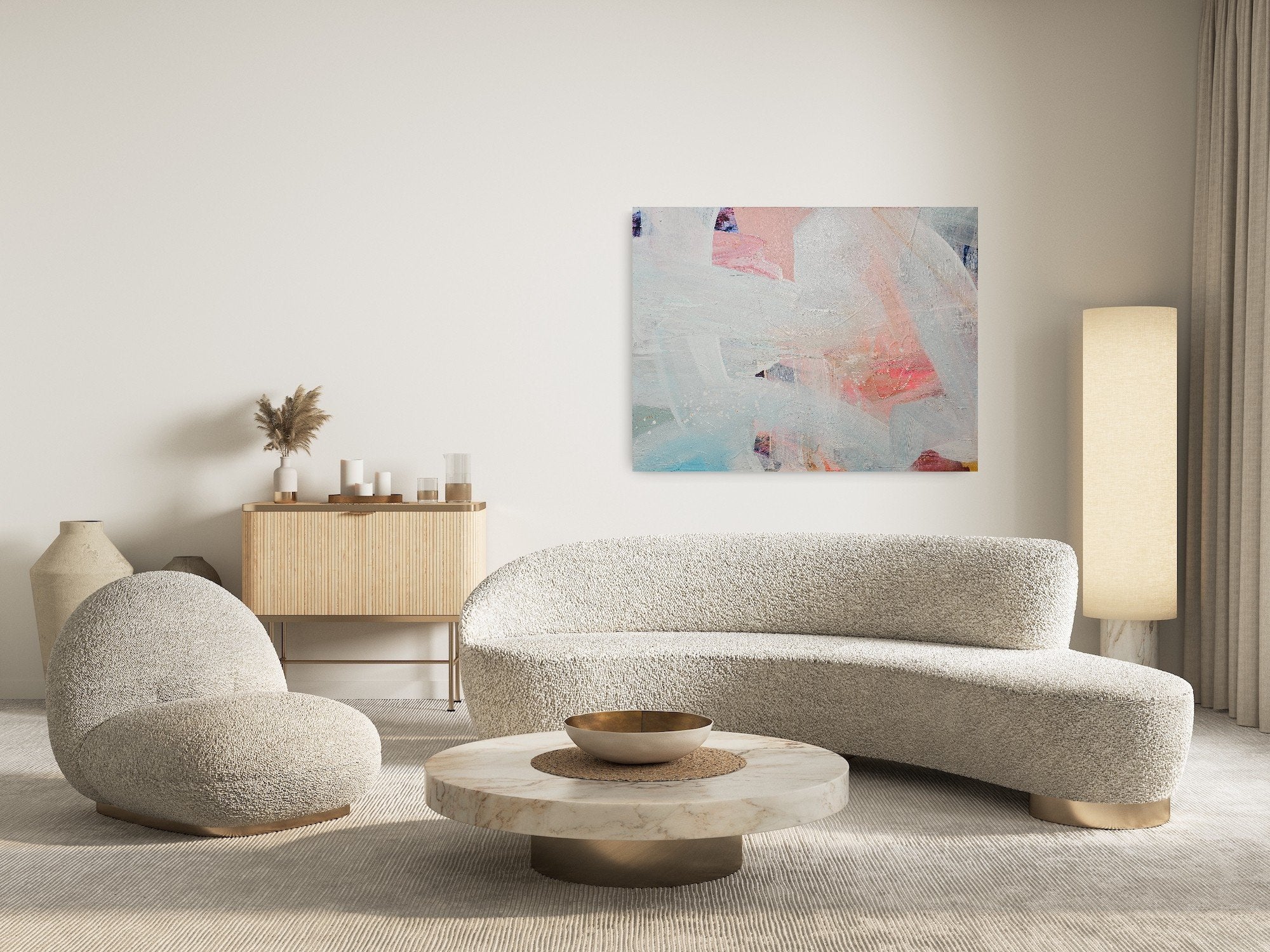 No Tears in my Champagne - Original Painting