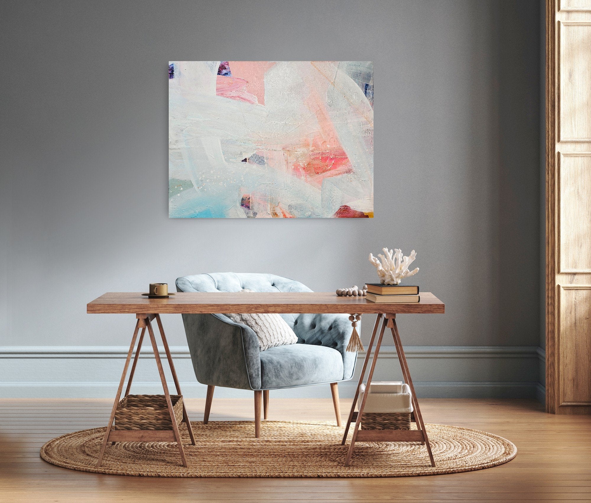 No Tears in my Champagne - Original Painting