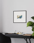 BLUE ART PRINT DUO