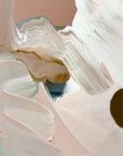 Close-up of a textured details a blurred background