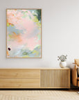 No Permission Needed - Limited Edition Canvas Print in modern livingroom.