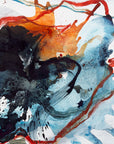 Soul Paths Clashing Into One - Original Painting