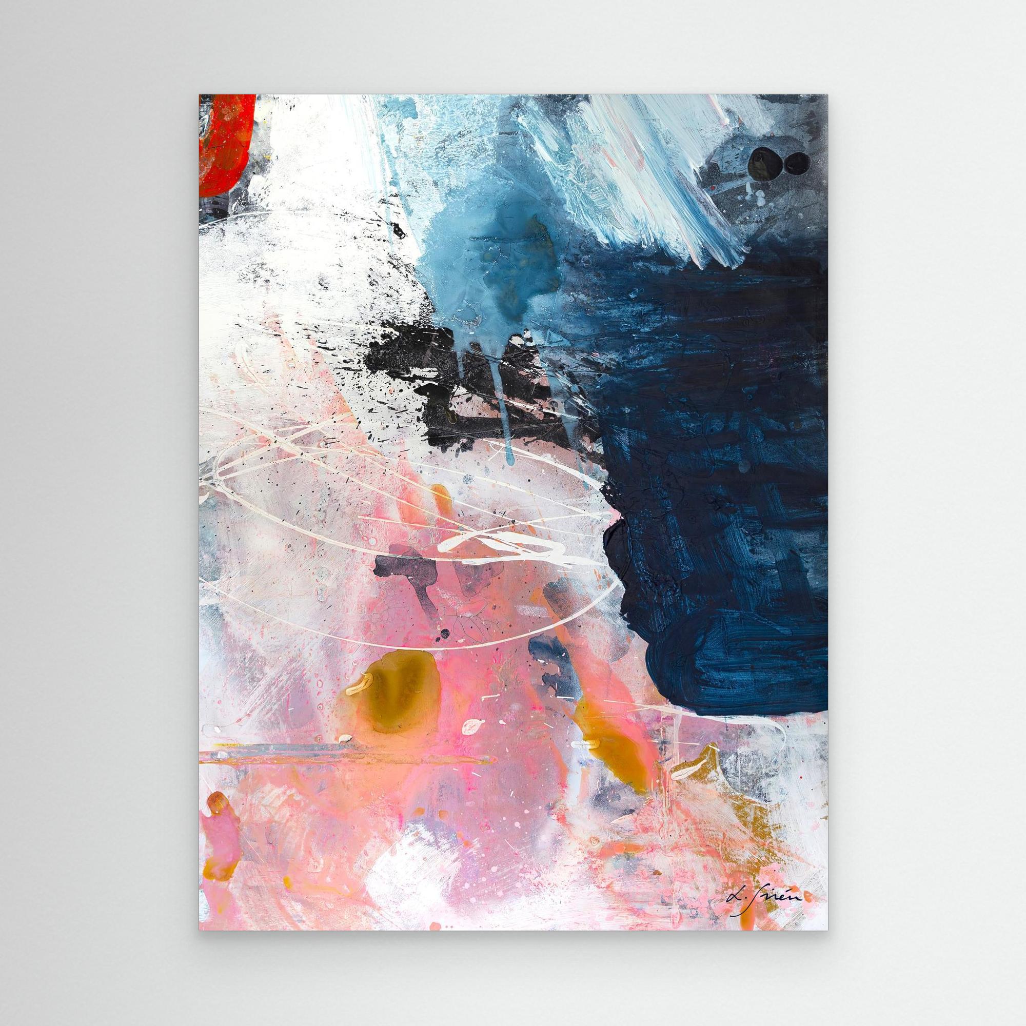 Wine Flies When You're Having Fun - Canvas Print