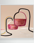 Tired, Yet Glass Half Full - Limited Edition Canvas Print