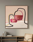 Tired, Yet Glass Half Full - Limited Edition Canvas Print