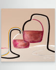 Tired, Yet Glass Half Full - Limited Edition Canvas Print