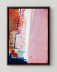 Speed Bump - Limited Edition Canvas Print with dark oak floating frames