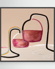 Tired, Yet Glass Half Full - Limited Edition Canvas Print
