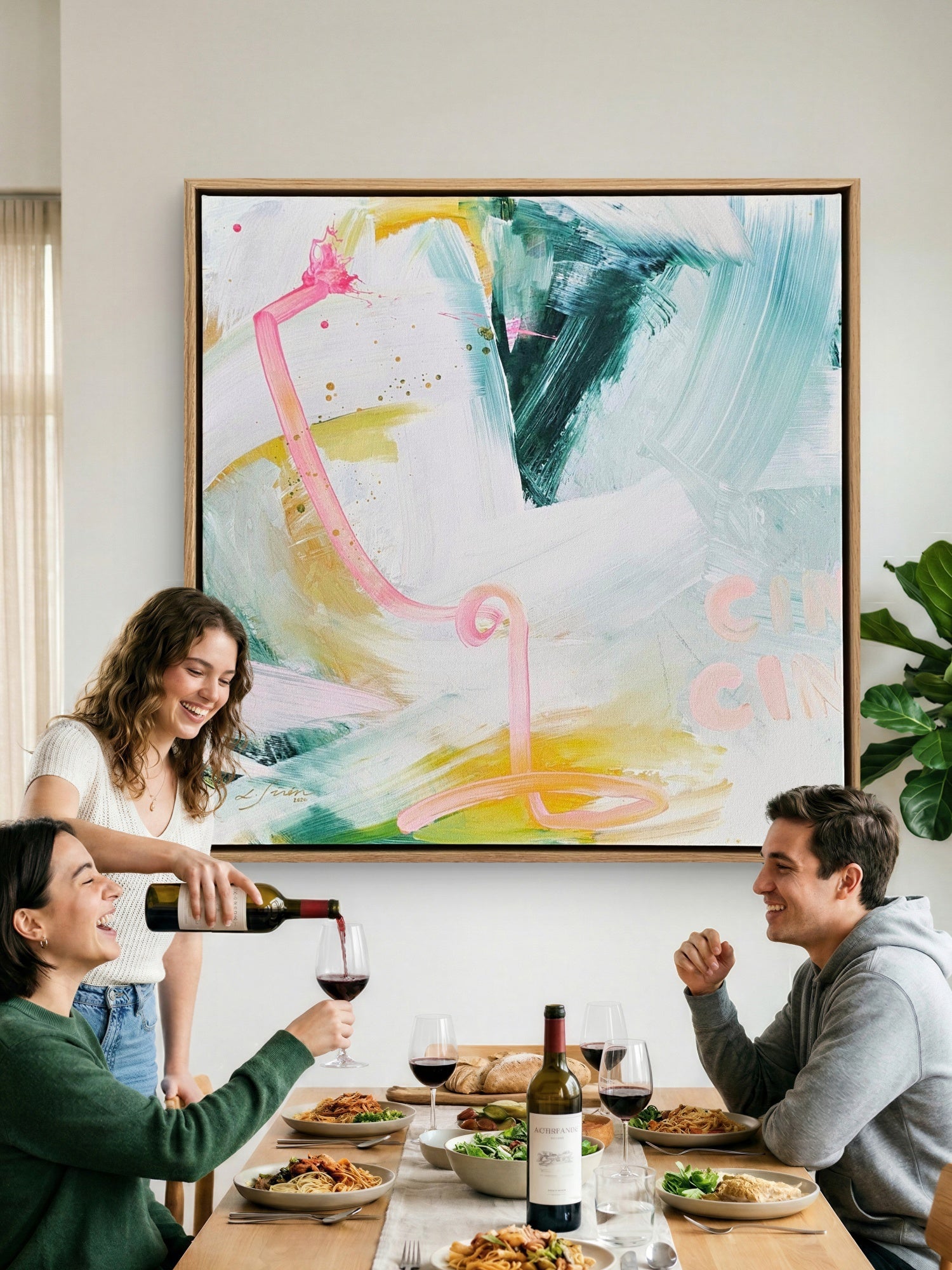 Cin, Cin! - Limited Edition Canvas Print