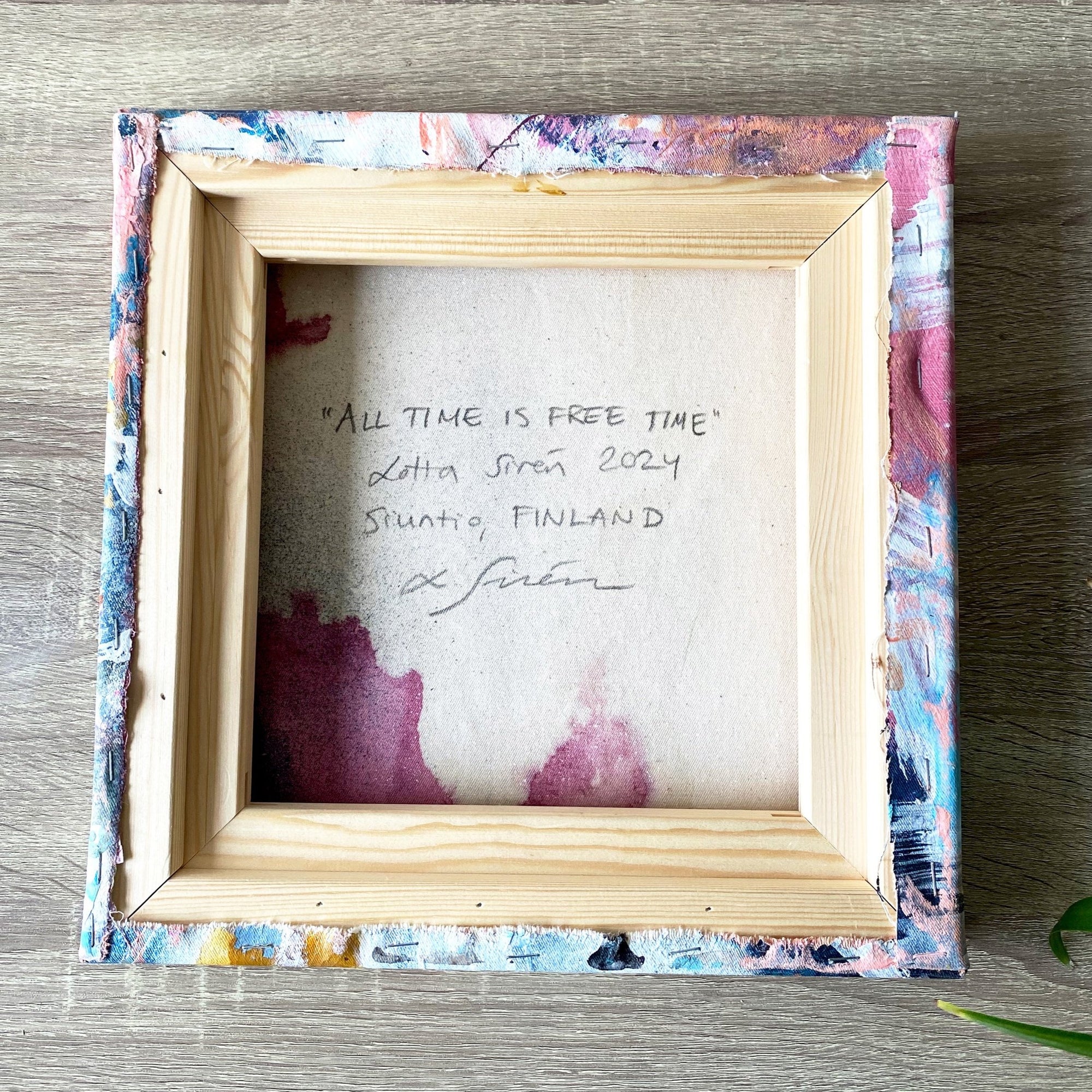 All Time is Free Time - Original Painting