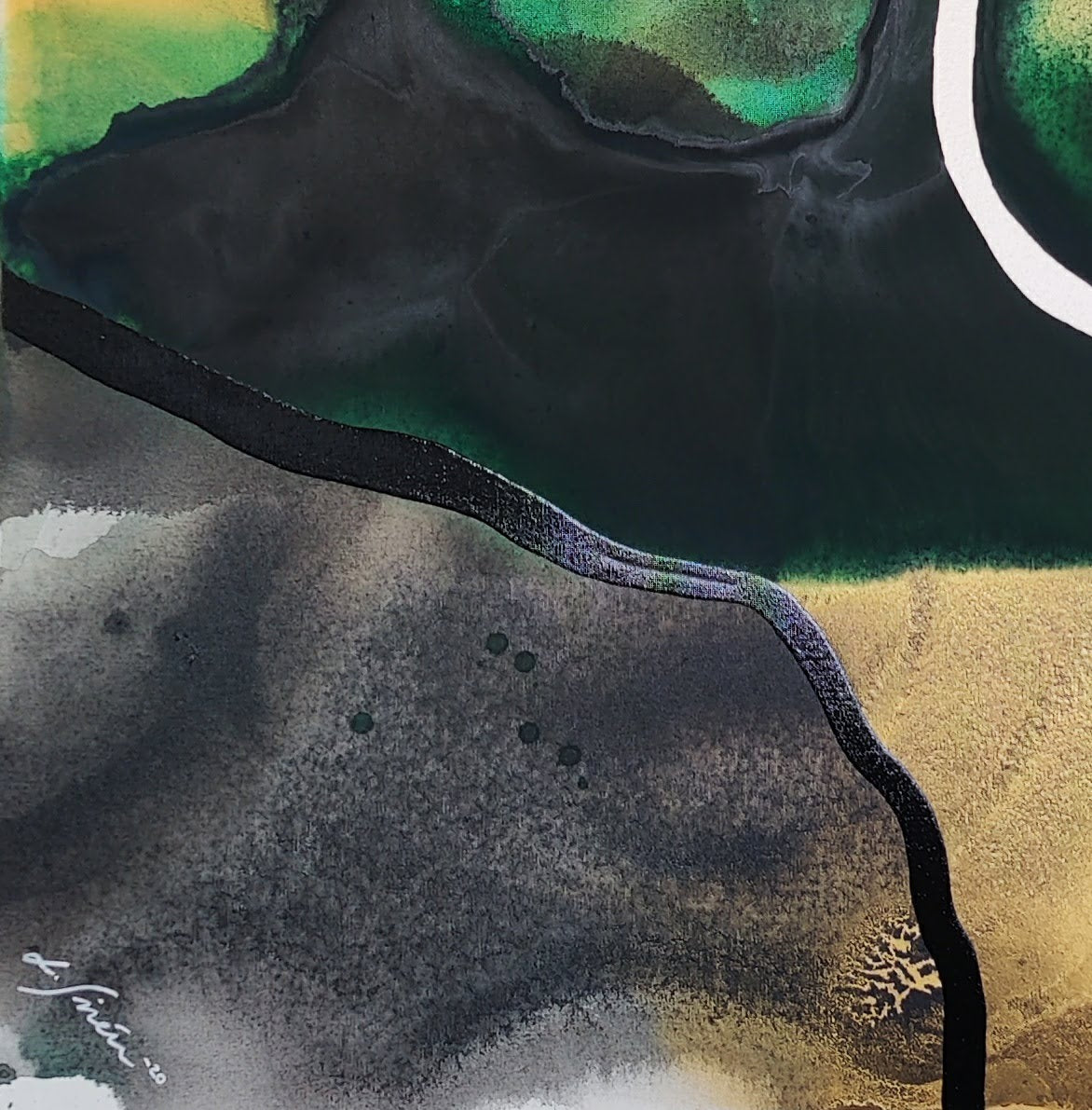 Empowering abstract art by Lotta Sirén.