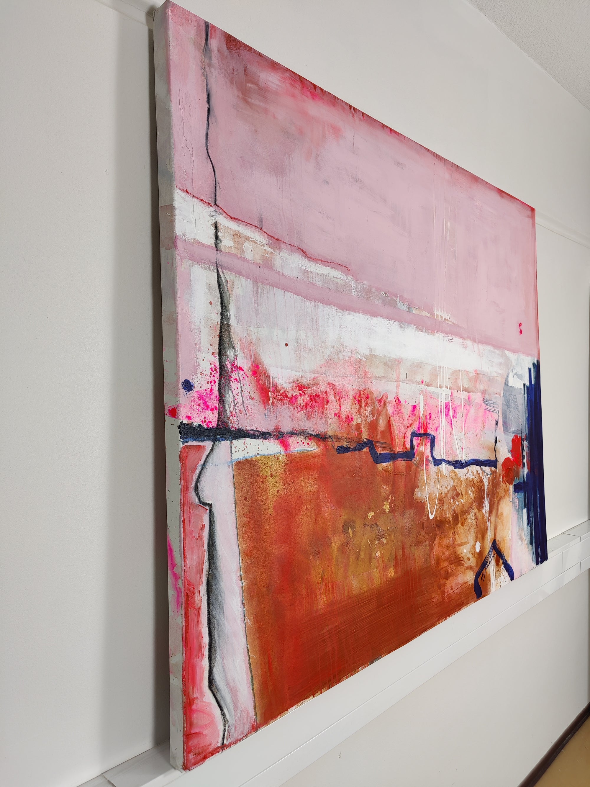 DEFINITELY GOING SOMEWHERE, maybe - Original Painting