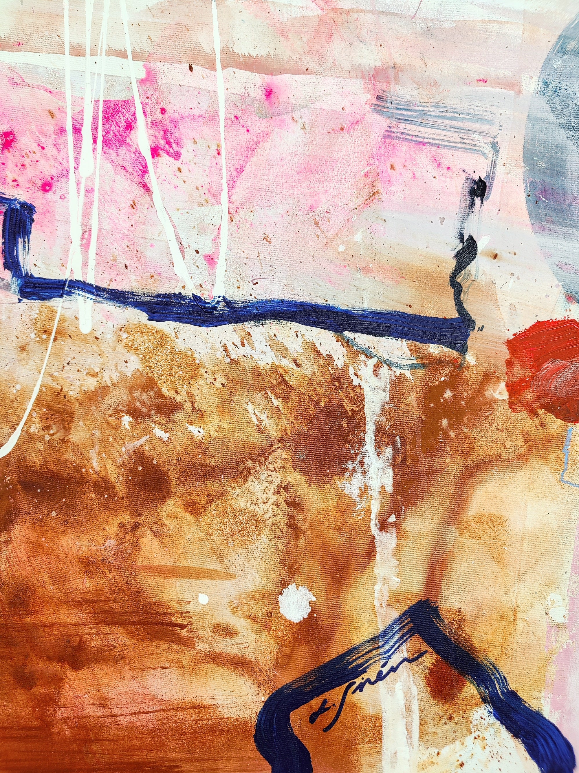 DEFINITELY GOING SOMEWHERE, maybe - Original Painting