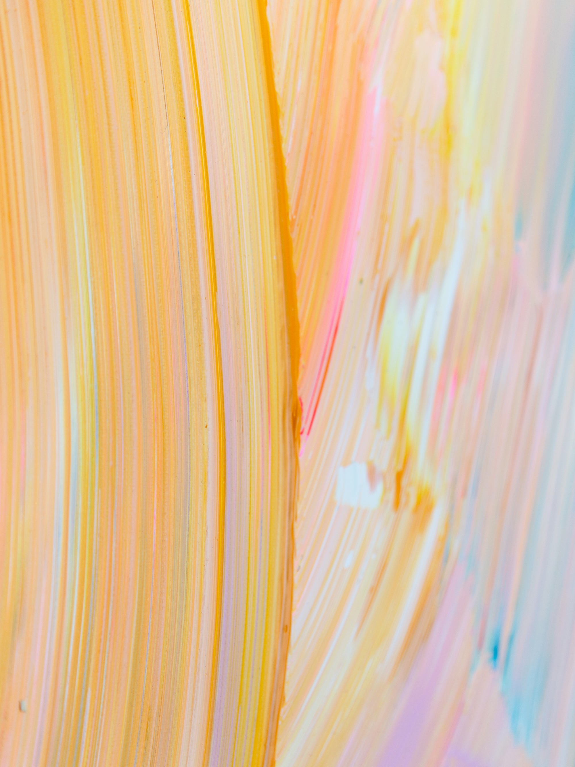 Abstract art close-up details with pastel colors and brush strokes