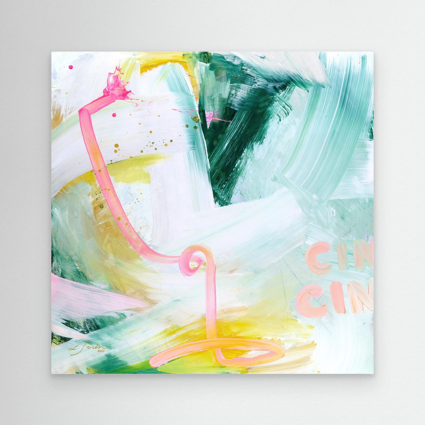 Cin, Cin! - Limited Edition Canvas Print