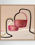 Tired, Yet Glass Half Full - Limited Edition Canvas Print 