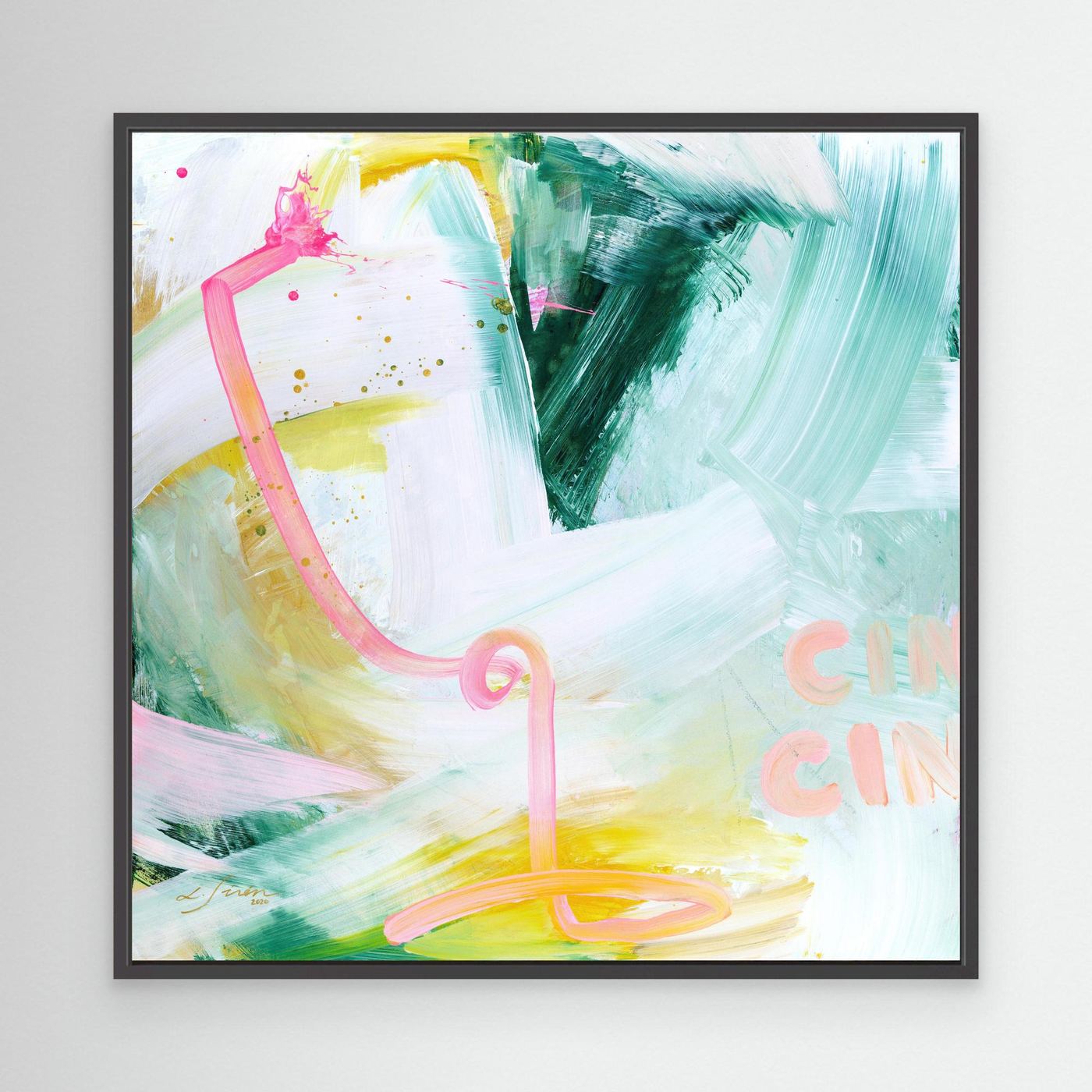 Cin, Cin! - Limited Edition Canvas Print