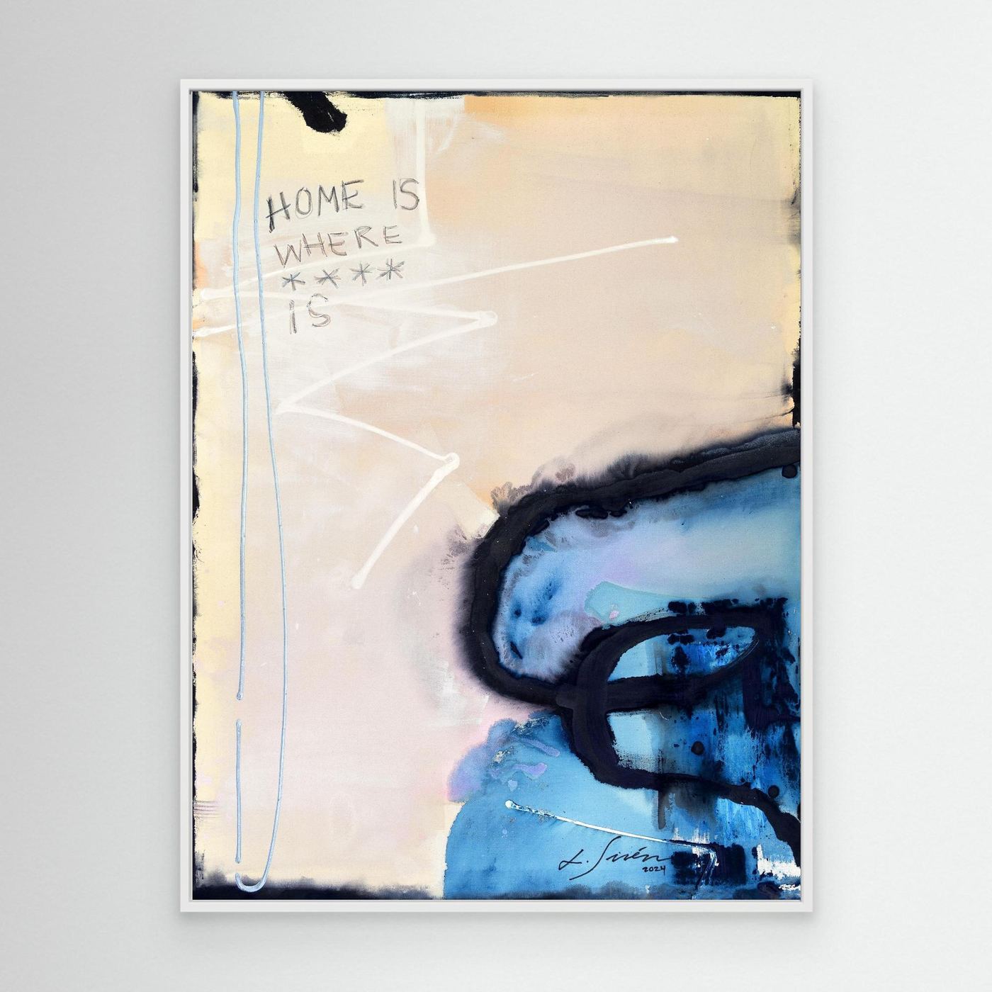 Your Thoughts, Not Mine - Limited Edition Canvas Print