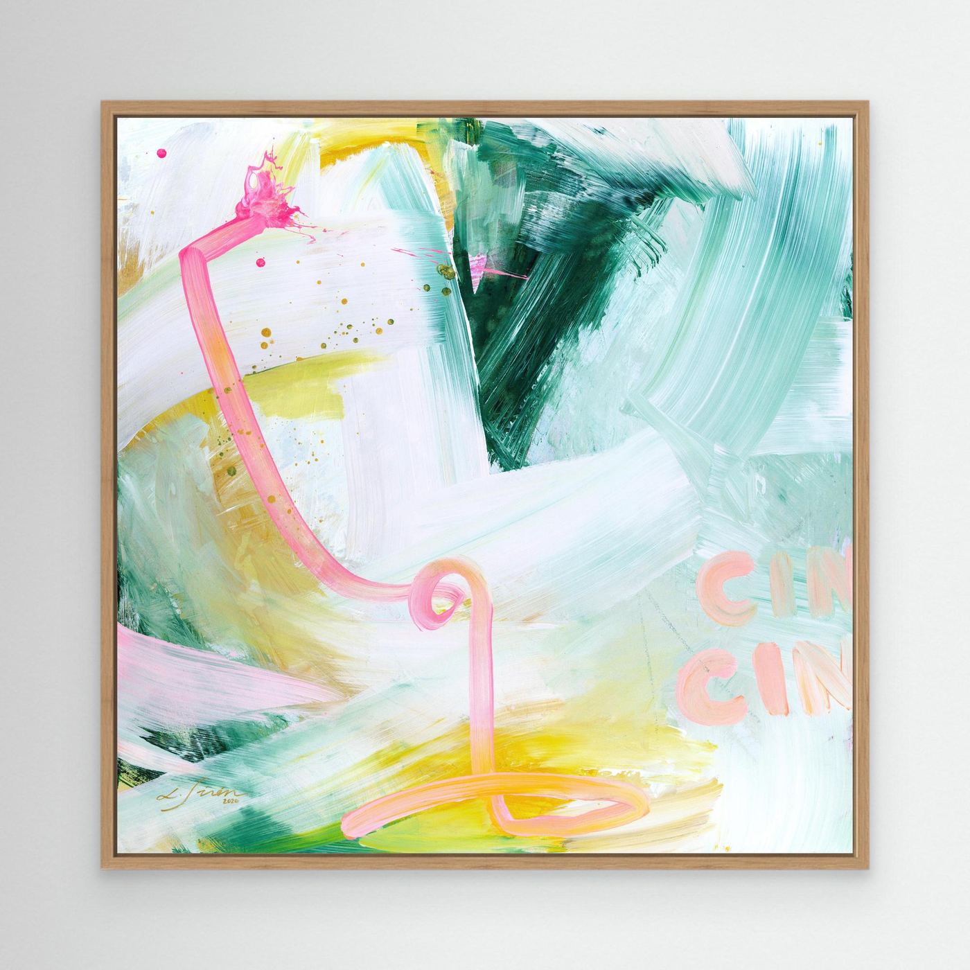 Cin, Cin! - Limited Edition Canvas Print