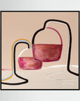 Tired, Yet Glass Half Full - Limited Edition Canvas Print 