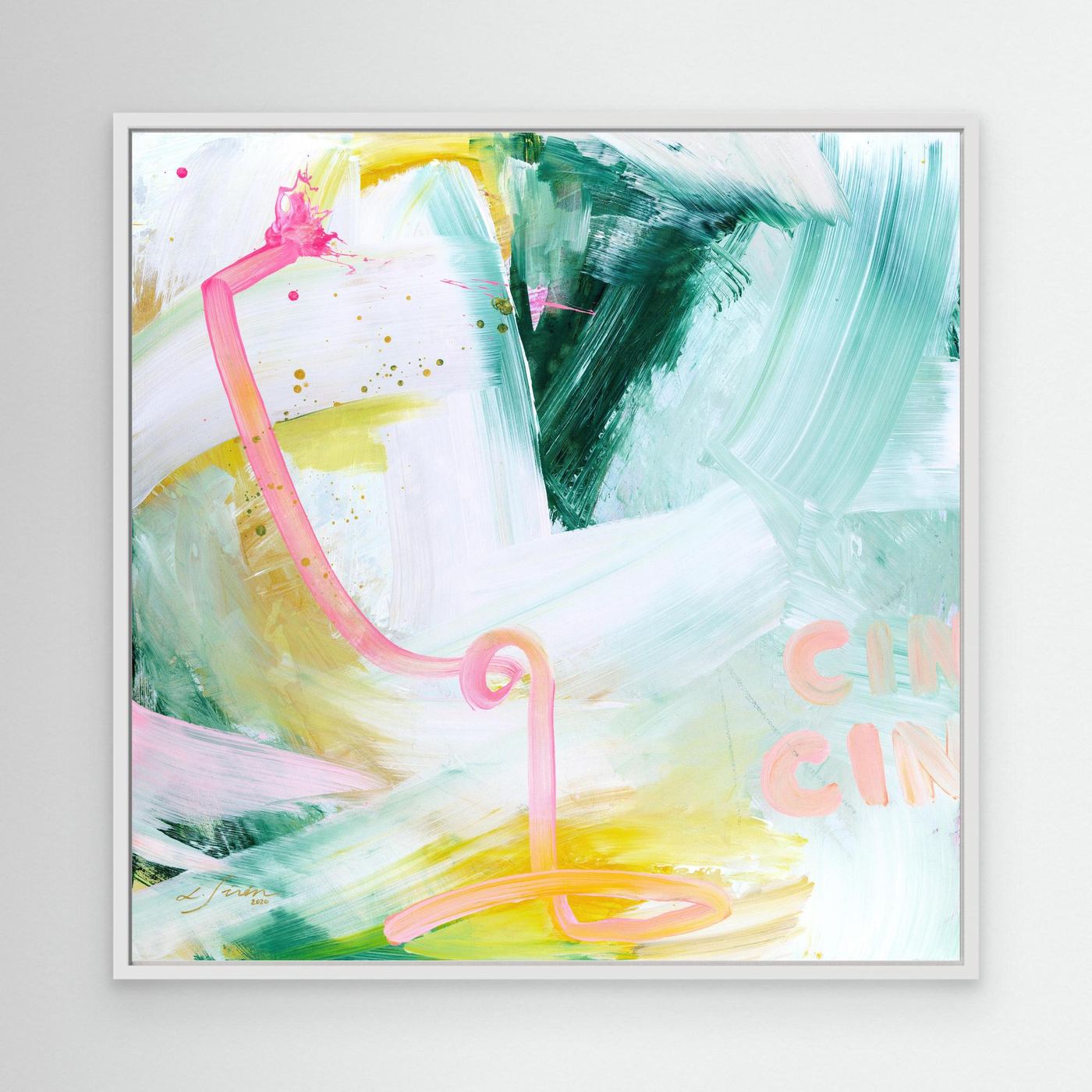 Cin, Cin! - Limited Edition Canvas Print