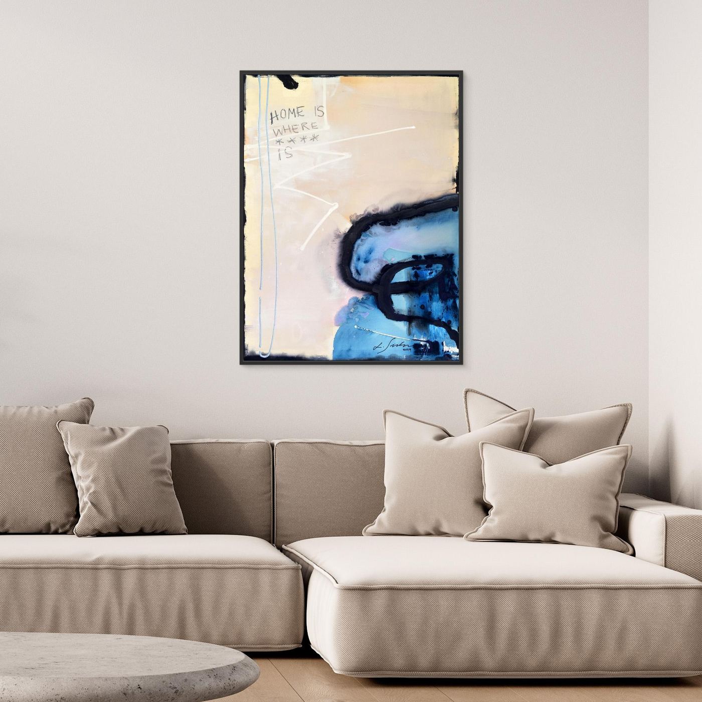 Your Thoughts, Not Mine - Limited Edition Canvas Print