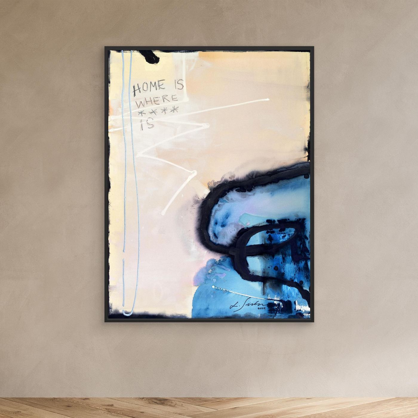 Your Thoughts, Not Mine - Limited Edition Canvas Print