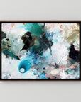 Holiday Mood - LIMITED EDITION Canvas Print with dark oak floating frames