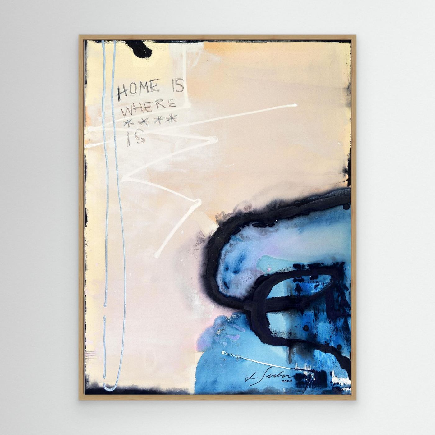 Your Thoughts, Not Mine - Limited Edition Canvas Print