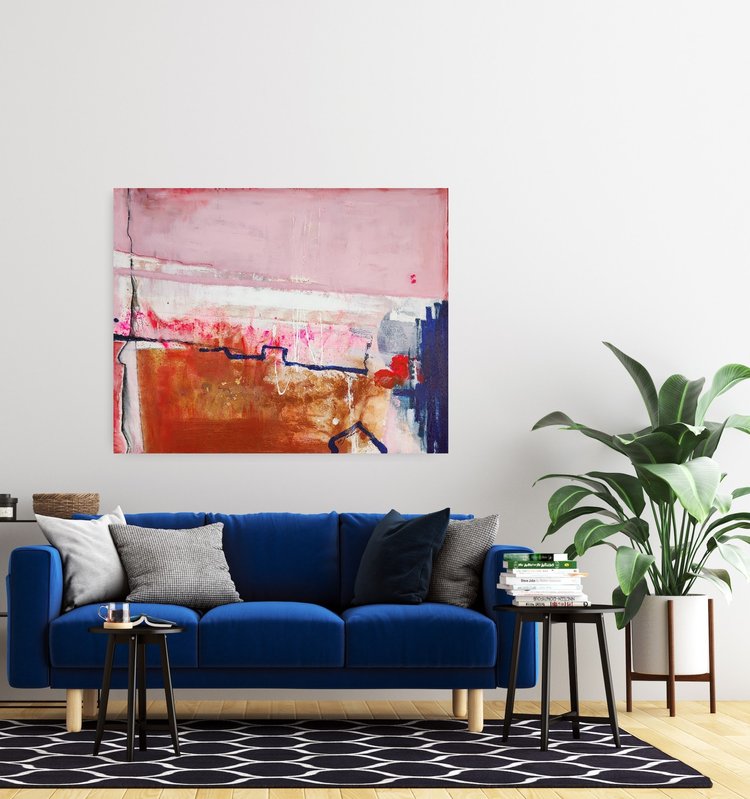 DEFINITELY GOING SOMEWHERE, maybe - Original Painting
