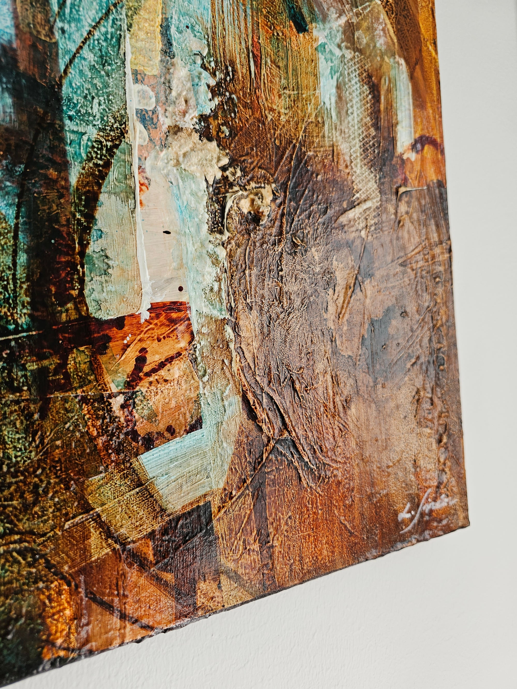 100 Layers - Original Painting