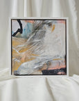 Unique Hand Embellished Canvas Print "WILD THING" 7/30