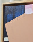 Unique Hand Embellished Canvas Print "Color Block" (Meant to be MORE) 24/30
